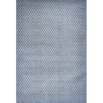 Niebiesko szary dywan nowoczesny Rombo Blu Grigio