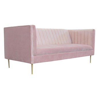 Sofa Parisian Velvet Pudrowy róż