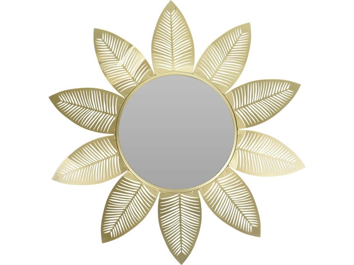 Lustro Flora Gold Kategoria Lustra Ścienne Lustro z ramą Okrągłe Pomieszczenie Przedpokój