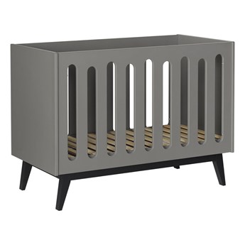 Łóżeczko Quax Trendy 120x60 szare Royal Oak