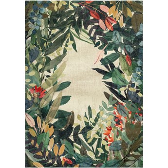 Nowoczesny dywan drukowany w kwiaty Estival Caliente