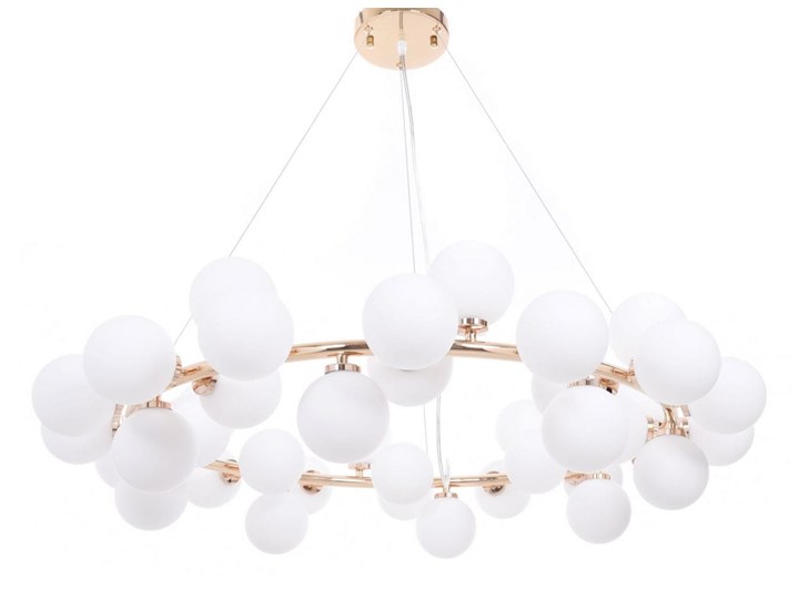 Lampa wisząca Marsiada Złoto W40 Metal Lampa z kloszem Stal Lampa z abażurem Kategoria Lampy wiszące