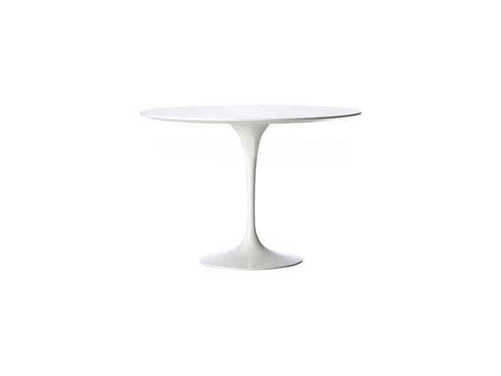 Stół TULIPAN 120 cm - inspirowany projektem Tulip Wysokość 76 cm Płyta MDF Stal Metal Pomieszczenie Stoły do kuchni