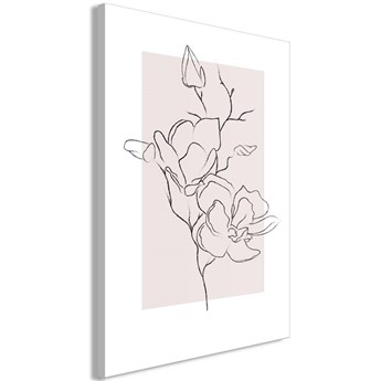 Obraz - Kremowa magnolia (1-cześciowy) pionowy