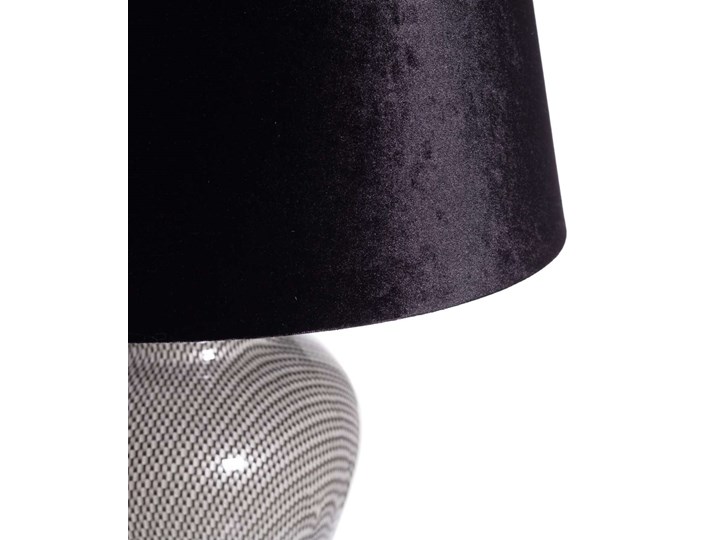 Lampa stołowa Kanako ceramiczna 72cm, 72 cm Ceramika Lampa z kloszem Drewno Lampa z abażurem Kategoria Lampy stołowe