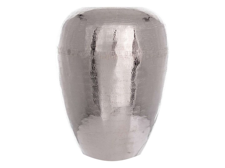 Wazon Lumis 28cm, 21 x 21 x 28 cm Metal Kolor Szary