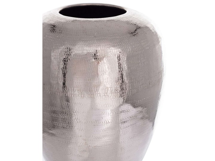 Wazon Lumis 28cm, 21 x 21 x 28 cm Metal Kolor Szary