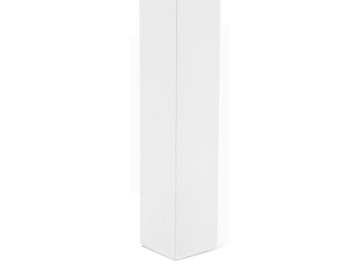 Beliani Łóżko dziecięce piętrowe białe drewniane z drabinką 90 x 200 cm Skandynawski design Łóżko piętrowe Drewno Kategoria Łóżka dla dzieci Kolor Biały