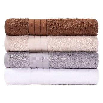 Zestaw 4 bawełnianych ręczników Bonami Selection Como, 50x100 cm