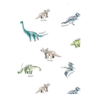 Próbka tapety Dinozaury