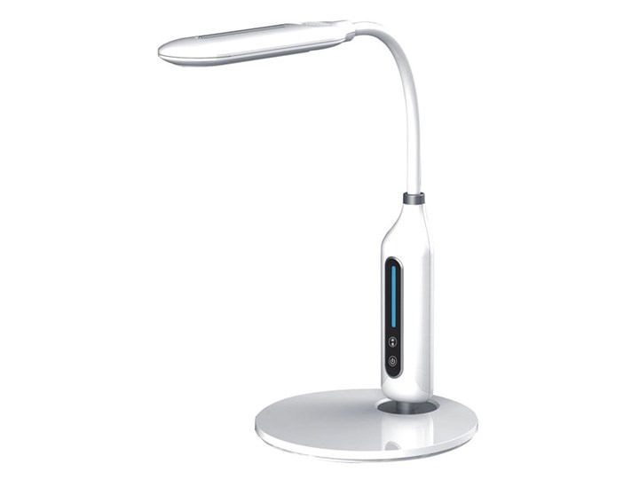 Biała dotykowa lampka na biurko nowoczesna - S258-Boldi Lampa biurkowa Tworzywo sztuczne Styl Nowoczesny Wysokość 36 cm Funkcje Lampa dotykowa