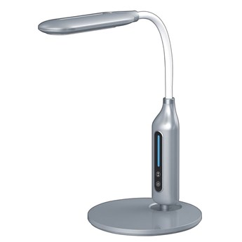 Srebrna lampka LED do nauki i czytania - S258-Boldi