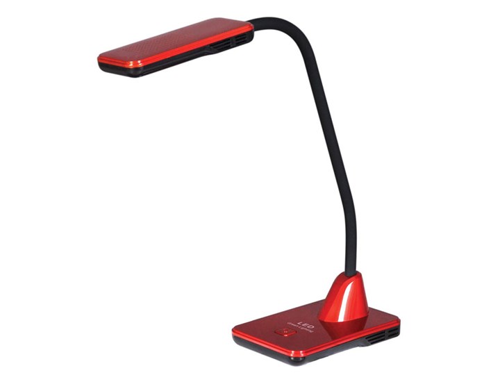 Czerwona lampka biurkowa do czytania - S259-Vomero Tworzywo sztuczne Lampa biurkowa Wysokość 42 cm Styl Nowoczesny