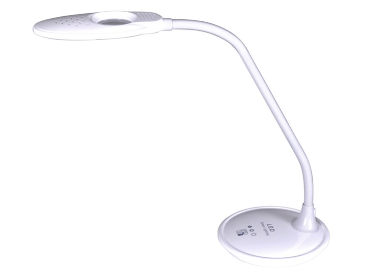 Biała lampka biurkowa LED do pracowni - S260-Vestus Lampa biurkowa Wysokość 40 cm Lampa LED Tworzywo sztuczne Pomieszczenie Sypialnia