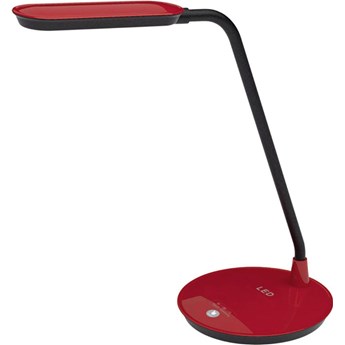 Czerwona nowoczesna lampka biurowa LED - S261-Extim