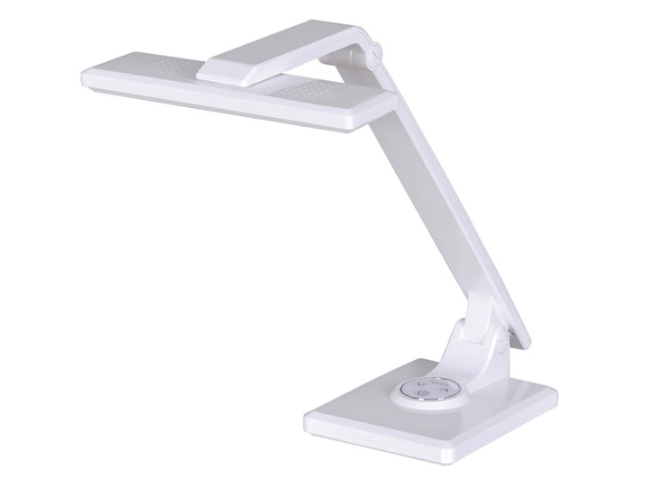 Biała dotykowa lampka do biurka LED - S263-Frino Lampa biurkowa Wysokość 45 cm Tworzywo sztuczne Kolor Biały Funkcje Lampa dotykowa