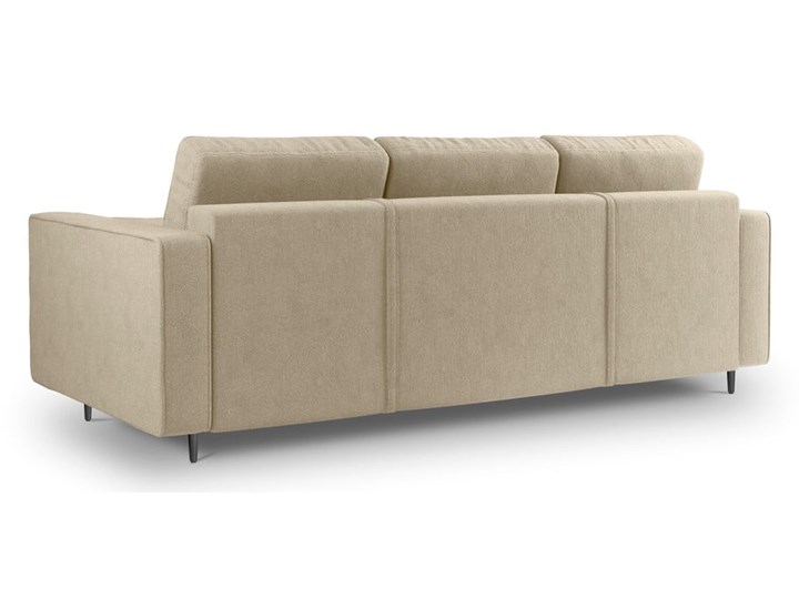 Beżowa rozkładana sofa Milo Casa Santo Głębokość 100 cm Szerokość 225 cm Kolor Beżowy Kategoria Sofy i kanapy