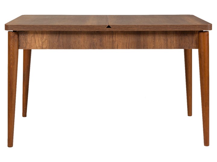 SELSEY Stół do jadalni Elioused 129-163x80 cm orzech Wysokość 75 cm Pomieszczenie Stoły do jadalni Drewno Płyta laminowana Styl Minimalistyczny