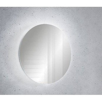 Lustro łazienkowe okrągłe 60 cm z oświetleniem LED