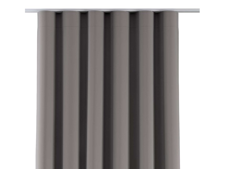 Zasłona na taśmie wave, gołębi szary, 1szt 65 × 280 cm, Velvet Poliester 65x280 cm Mocowanie