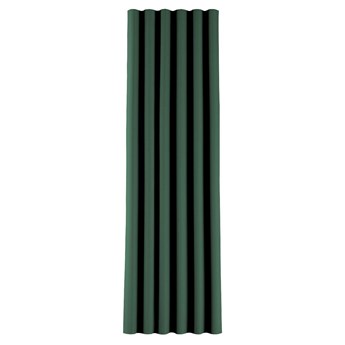 Zasłona na taśmie wave, butelkowa zieleń, 1szt 65 × 280 cm, Blackout - zaciemniające