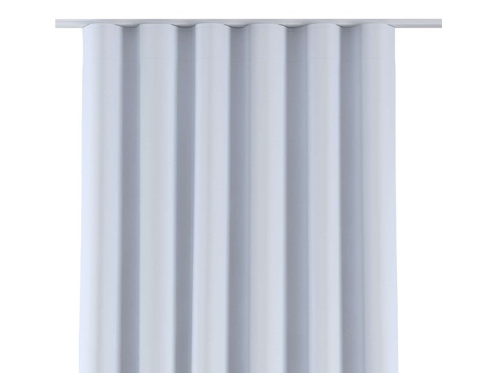 Zasłona na taśmie wave, szaro-biały, 1szt 65 × 280 cm, Blackout - zaciemniające 65x280 cm Mocowanie Taśma Poliester Mocowanie