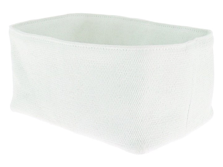 Zestaw 3 białych koszyków Compactor Jute Baskets Noah Tkanina Kosze Papier Kategoria Pudełka do przechowywania
