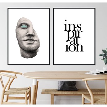 Zestaw dwóch plakatów - INSPIRATION ART