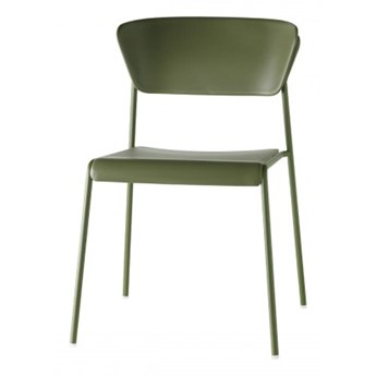 Krzesło Lisa technopolymer ekologiczne - oliwkowy