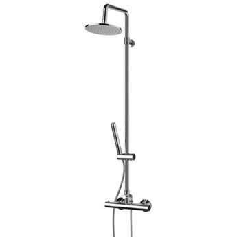 Zestaw prysznicowy natynkowy OMNIRES Mini MI1544-X/O z deszczownicą Chrom