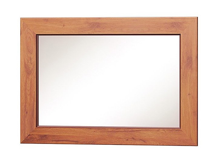 Lustro na ścianę 70x100 w ramie dąb stuletni - Tilda 19X Ścienne Lustro z ramą Pomieszczenie Przedpokój