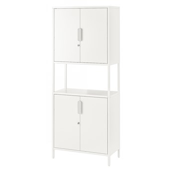 IKEA TROTTEN Szafka/drzwi, Biały, 70x35x173 cm