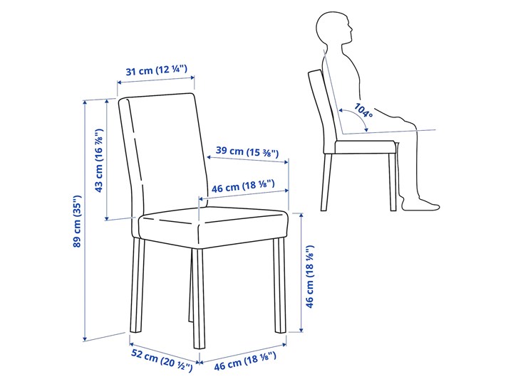 IKEA KALLHÄLL / KÄTTIL Stół i 4 krzesła, biały/jasnoszary/Knisa jasnoszary, 89x98 cm Kategoria Stoły z krzesłami
