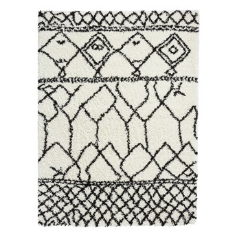 Czerwono-biały dywan Think Rugs Scandi Berber, 120x170 cm