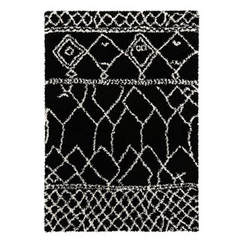 Czarny dywan Think Rugs Scandi Berber, 160x220 cm