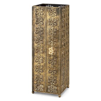 Brązowa lampa stołowa Markslöjd Agra, wys. 33,5 cm