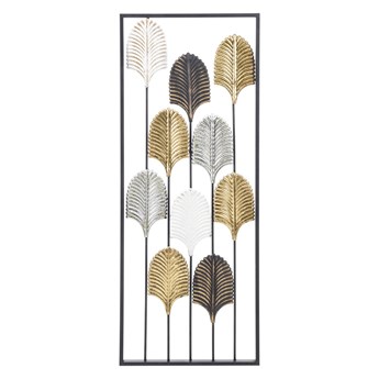 ROMME dekoracja ścienna metalowa, 90x35 cm