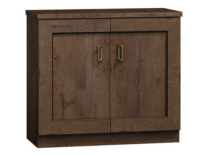Komoda 90x100 cm dąb lefkas - Tilda 4X Wysokość 90 cm Głębokość 44 cm Płyta MDF Styl Skandynawski