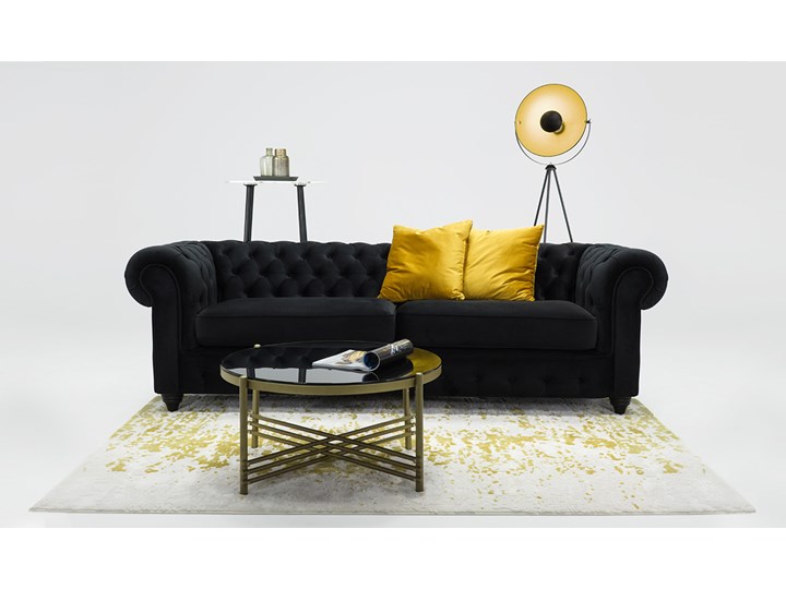 Sofa dwuosobowa Chesterfield Max Szerokość 190 cm Głębokość 92 cm Rozkładanie