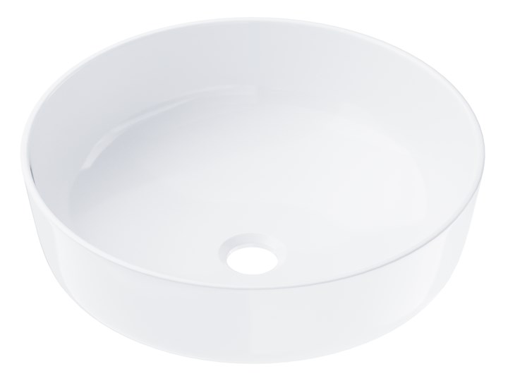 Wolnostojąca umywalka nablatowa Corsan 649988 okrągła biała 41,5 x 41,5 x 13,5 cm Wolnostojące Ceramika Okrągłe Nablatowe Kolor Biały Kategoria Umywalki