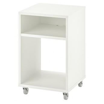 IKEA VIHALS Stolik nocny, biały, 37x37 cm