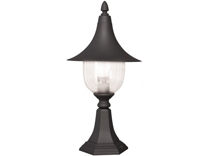 Czarna niska lampa ogrodowa klasyczna - S315-Namza Kolor Czarny Kategoria Lampy ogrodowe
