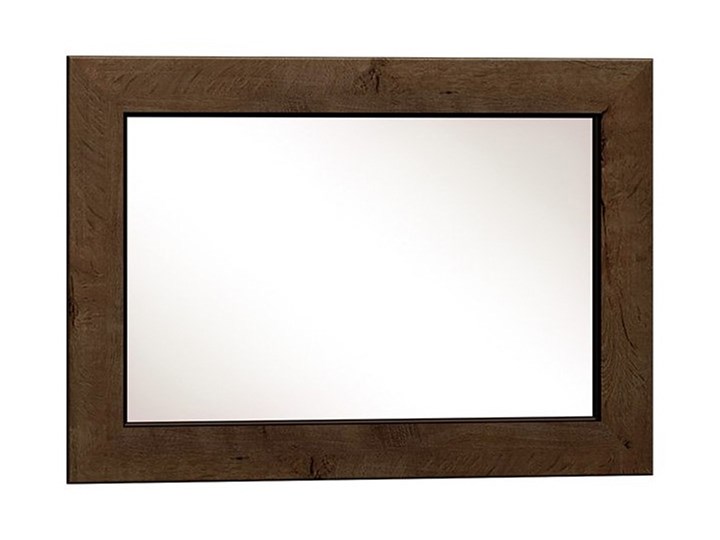 Lustro na ścianę 70x100 dąb lefkas - Tilda 19X Lustro z ramą Ścienne Pomieszczenie Łazienka
