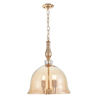 NOWOCZESNA LAMPA WISZĄCA ZŁOTA BOLEO W4