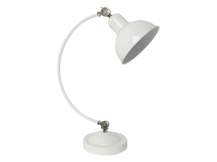 Lampa stołowa OLD 1xE27/40W/230V biała Metal Wysokość 54 cm Kolor Biały
