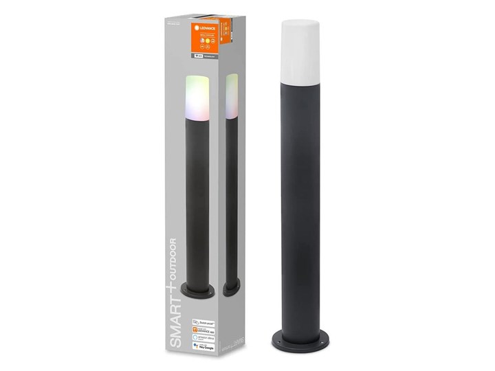 Ledvance - LED RGBW Ściemniana lampa zewnętrzna SMART+ PIPE 10W/230V Wi-Fi IP44 Kategoria Lampy ogrodowe Kolor Szary