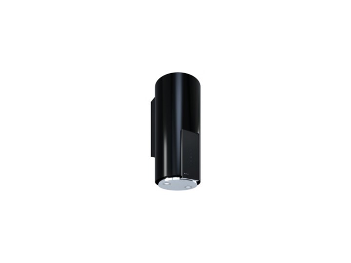 Okap przyścienny GLOBALO Roxano 39.1 Black Okap kominowy Kolor Czarny