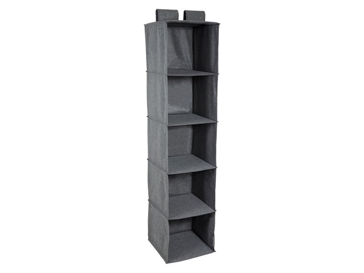 Szary wiszący organizer z 5 przegródkami Bigso Box of Sweden Hanging Kategoria Organizery do szaf