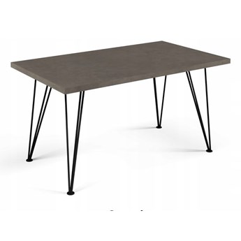 Stół Tulip blatem betonowym mikrocement beton cire 140x80 lub na wymiar