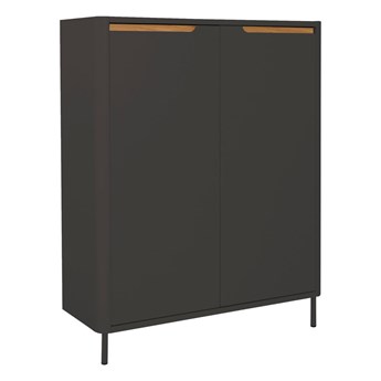 Antracytowa szafka na buty Tenzo Switch, 88x110 cm